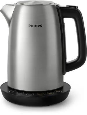 Philips Avance Collection Hd9359/90 Electric Kettle 1.7 L 2200 W Black, Metallic